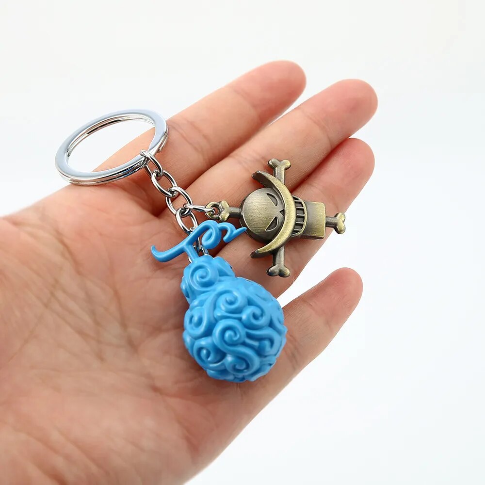 Devil Fruit Keyring Pendant Key Holder