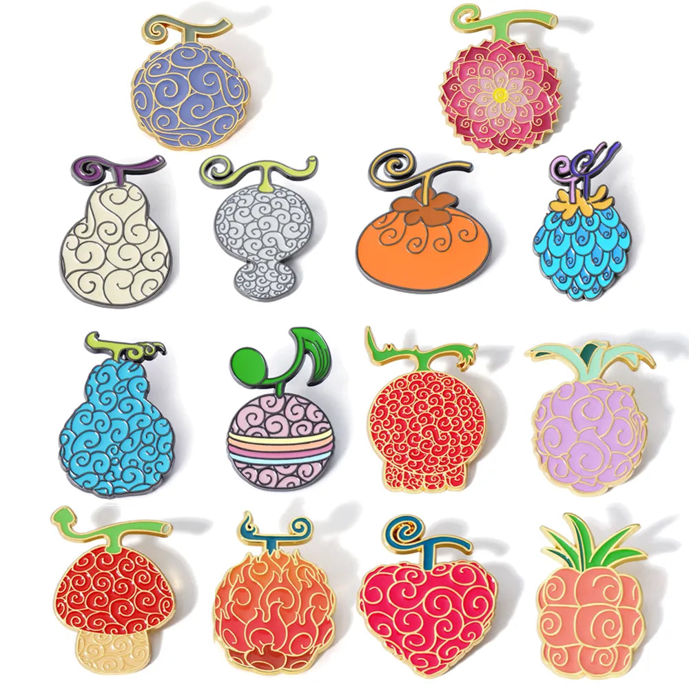 Devil Fruit Lapel Pins