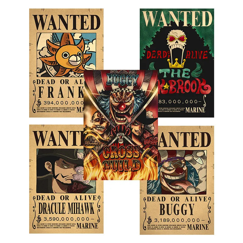 One Piece Bounty Wanted Poster